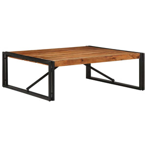 Salongbord 100x100x35 cm heltre akasie