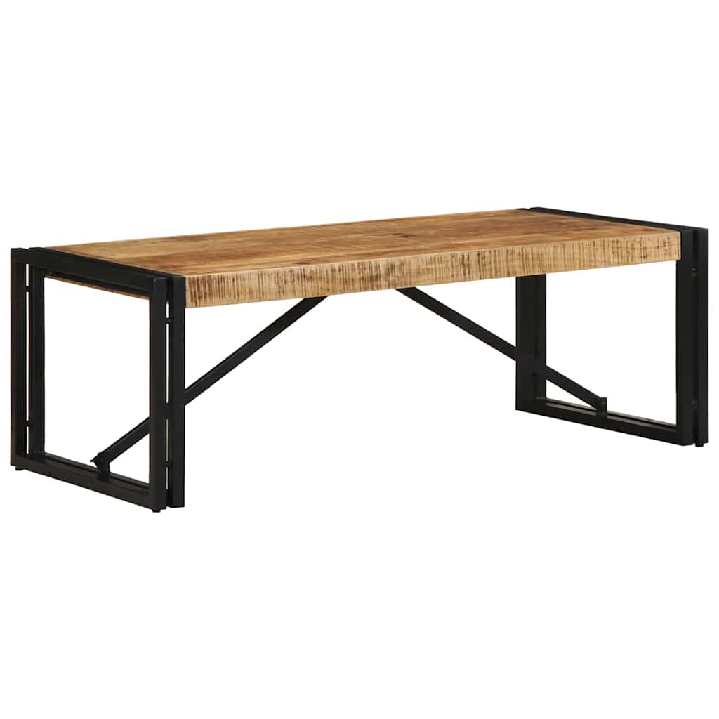 Salongbord 100x50x35 cm grovt heltre mangotre