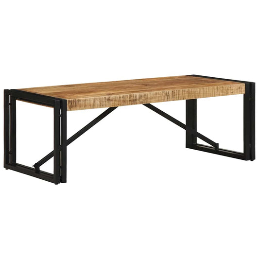 Salongbord 100x50x35 cm grovt heltre mangotre
