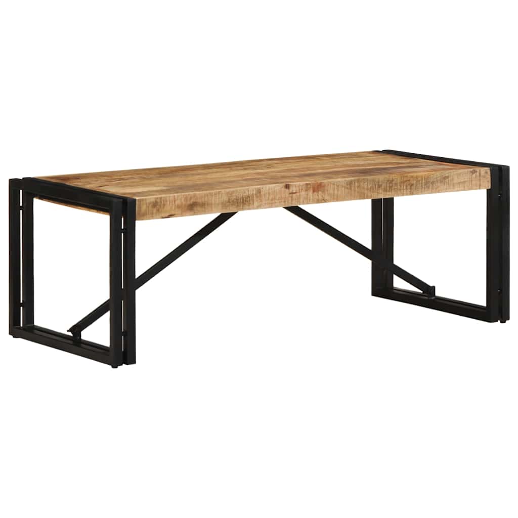 Salongbord 100x50x35 cm grovt heltre mangotre