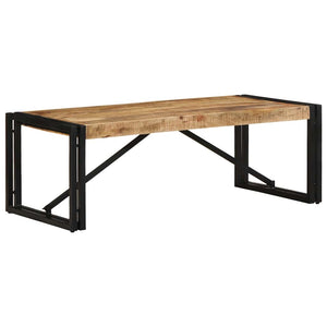 Salongbord 100x50x35 cm grovt heltre mangotre