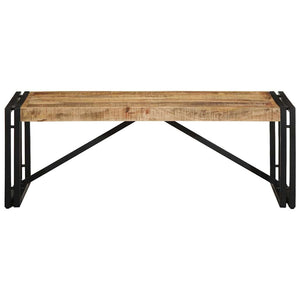 Salongbord 100x50x35 cm grovt heltre mangotre