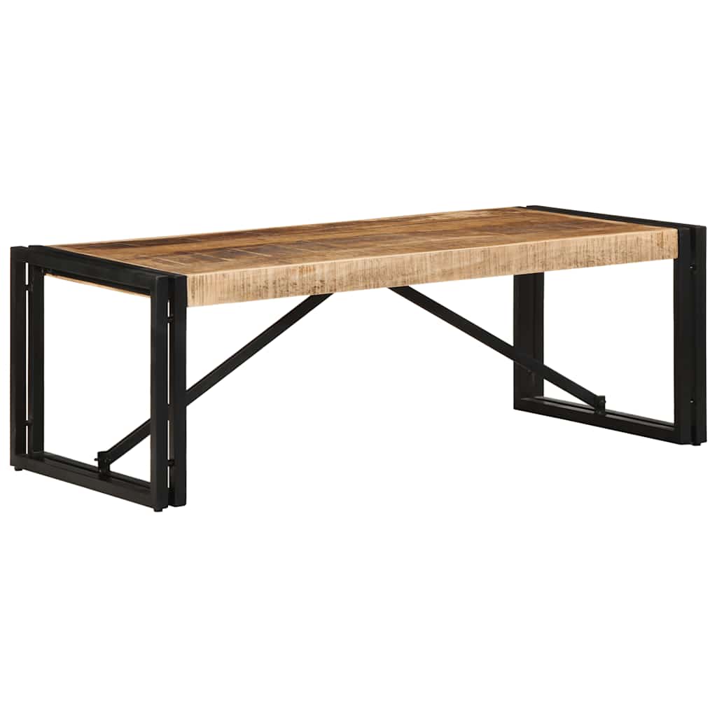 Salongbord 100x50x35 cm grovt heltre mangotre