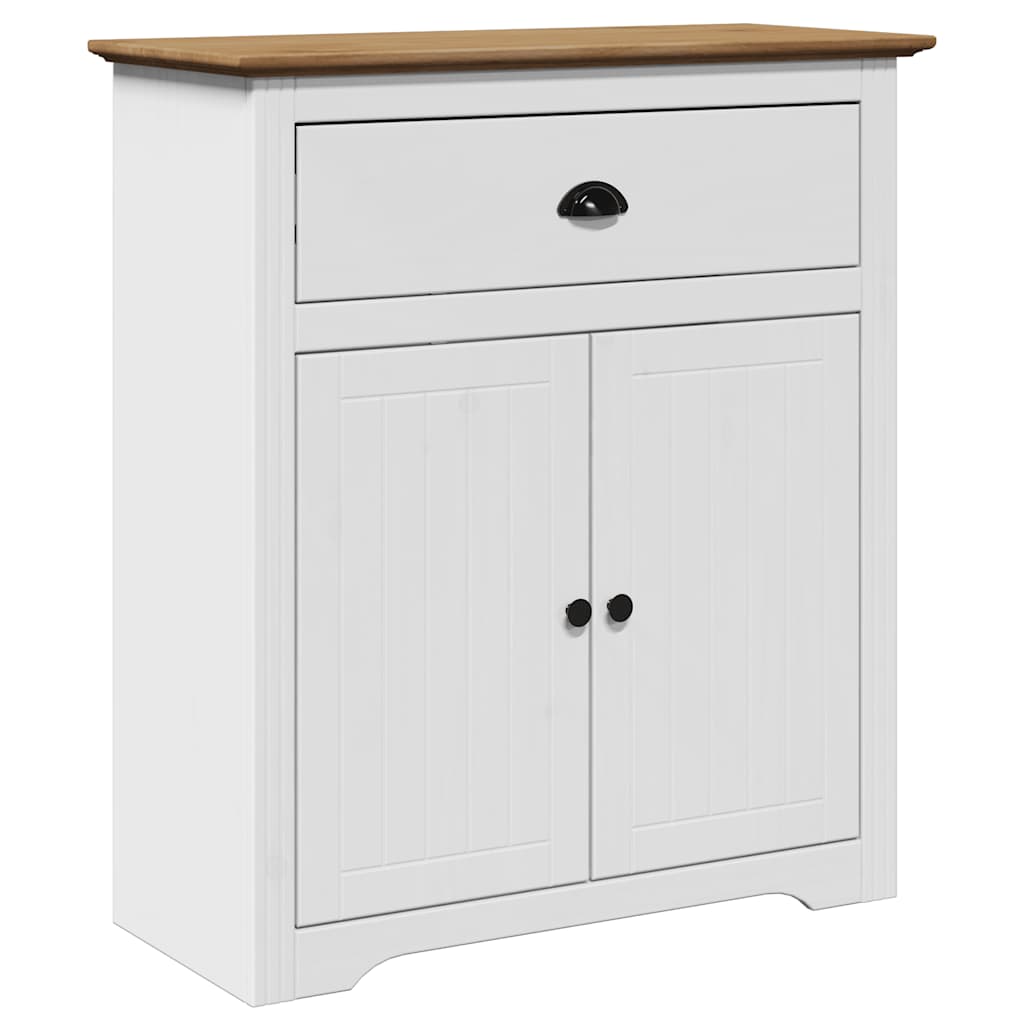 Walk-in closet BODO white and brown 80x35x90 cm