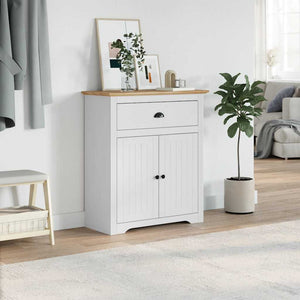 Walk-in closet BODO white and brown 80x35x90 cm