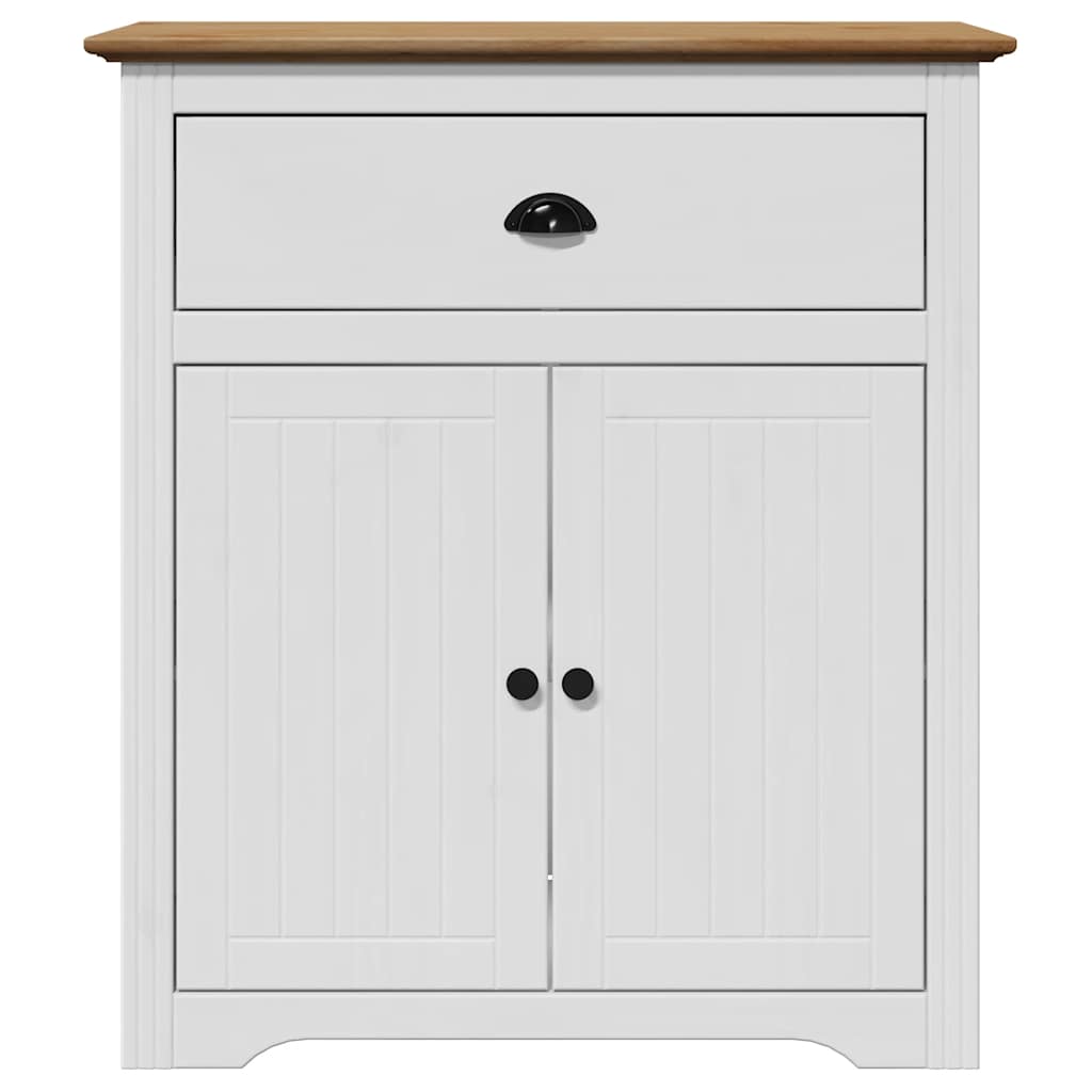 Walk-in closet BODO white and brown 80x35x90 cm