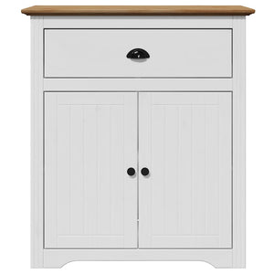 Walk-in closet BODO white and brown 80x35x90 cm