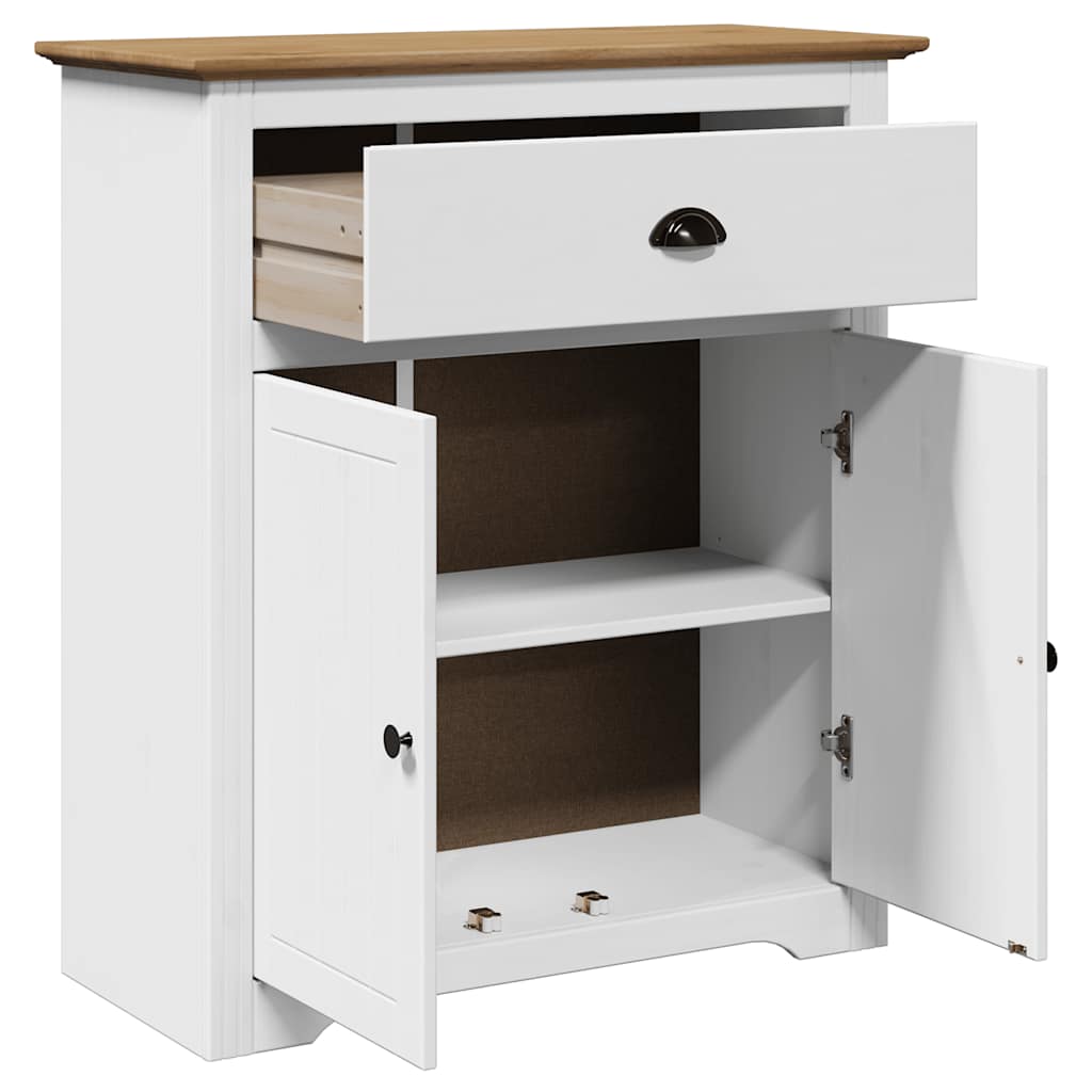 Walk-in closet BODO white and brown 80x35x90 cm