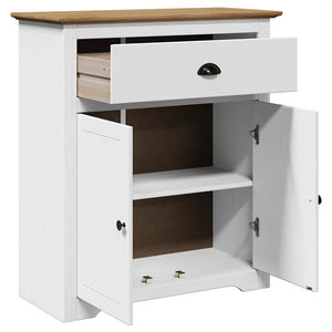 Walk-in closet BODO white and brown 80x35x90 cm