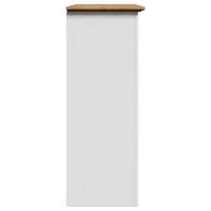 Walk-in closet BODO white and brown 80x35x90 cm