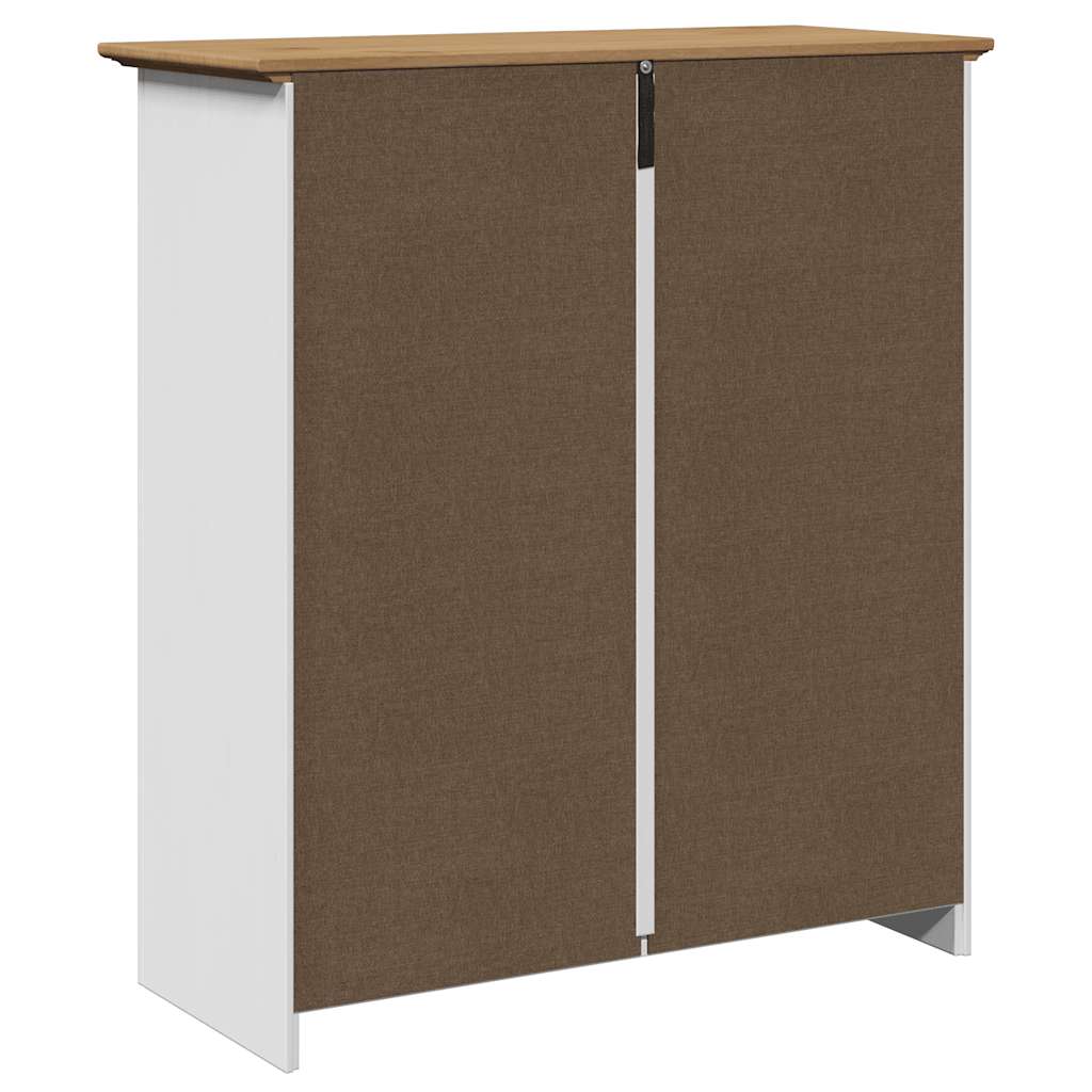 Walk-in closet BODO white and brown 80x35x90 cm