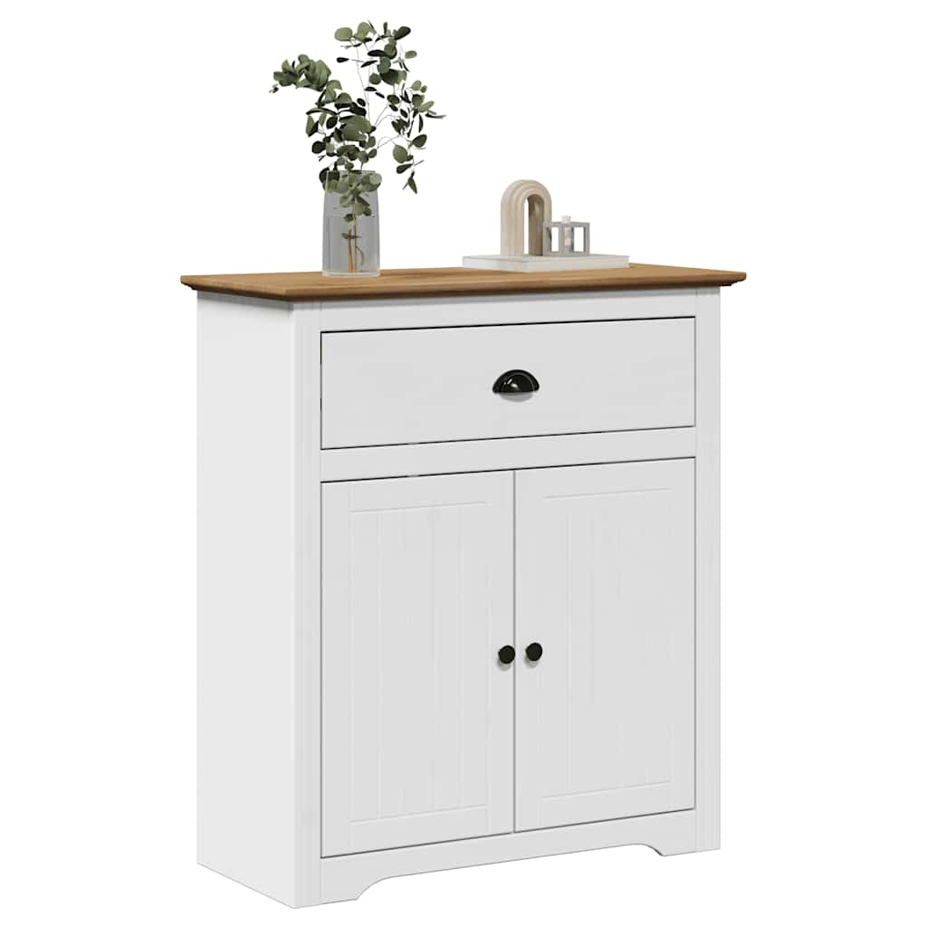 Walk-in closet BODO white and brown 80x35x90 cm