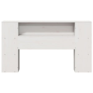 Hodegavl med oppbevaring hvit 160 cm heltre furu