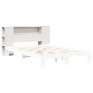 Hodegavl med oppbevaring hvit 160 cm heltre furu