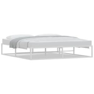 Sengeramme uten madrass hvit 180x200 cm