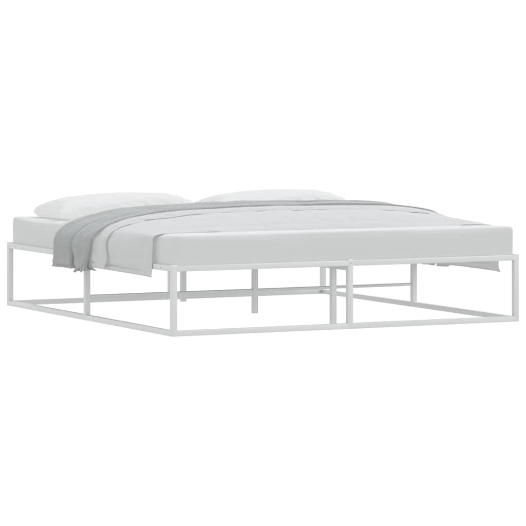 Sengeramme uten madrass hvit 180x200 cm