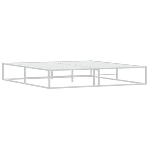 Sengeramme uten madrass hvit 180x200 cm