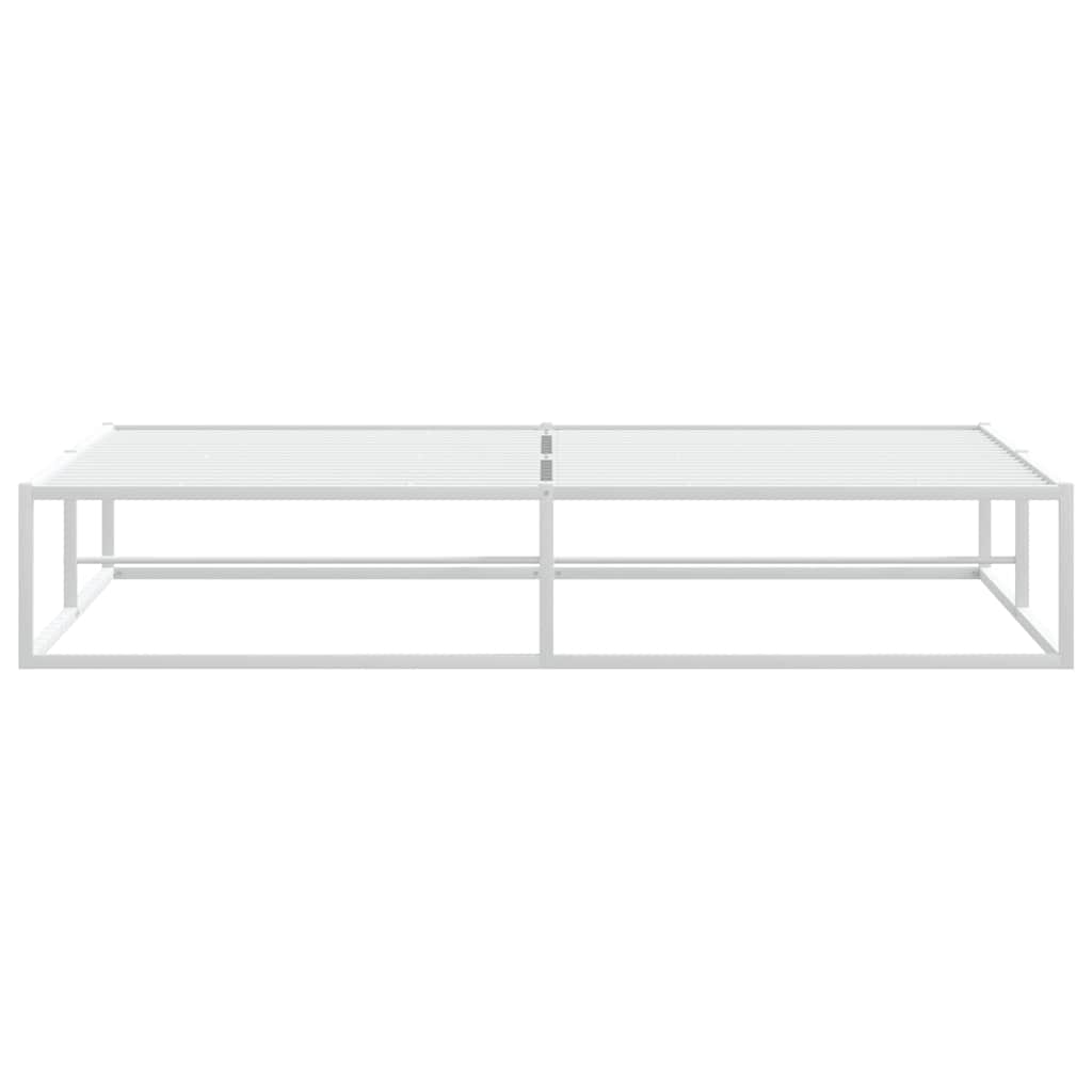 Sengeramme uten madrass hvit 180x200 cm