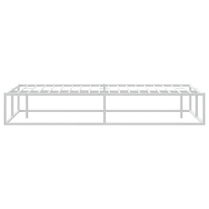 Sengeramme uten madrass hvit 180x200 cm