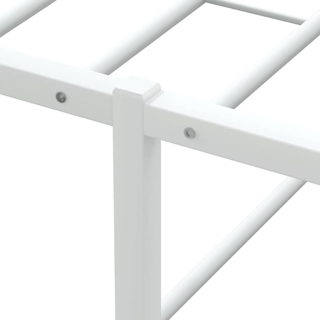 Sengeramme uten madrass hvit 180x200 cm