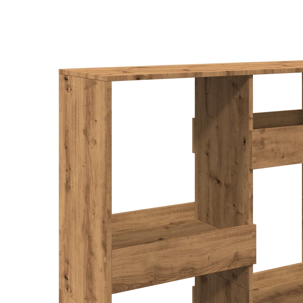 Bokhylle artisan eik 100x33x135 cm konstruert tre