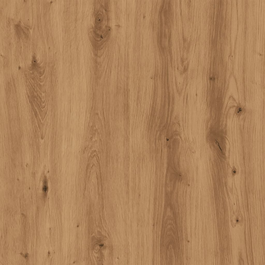 Bokhylle artisan eik 100x33x135 cm konstruert tre