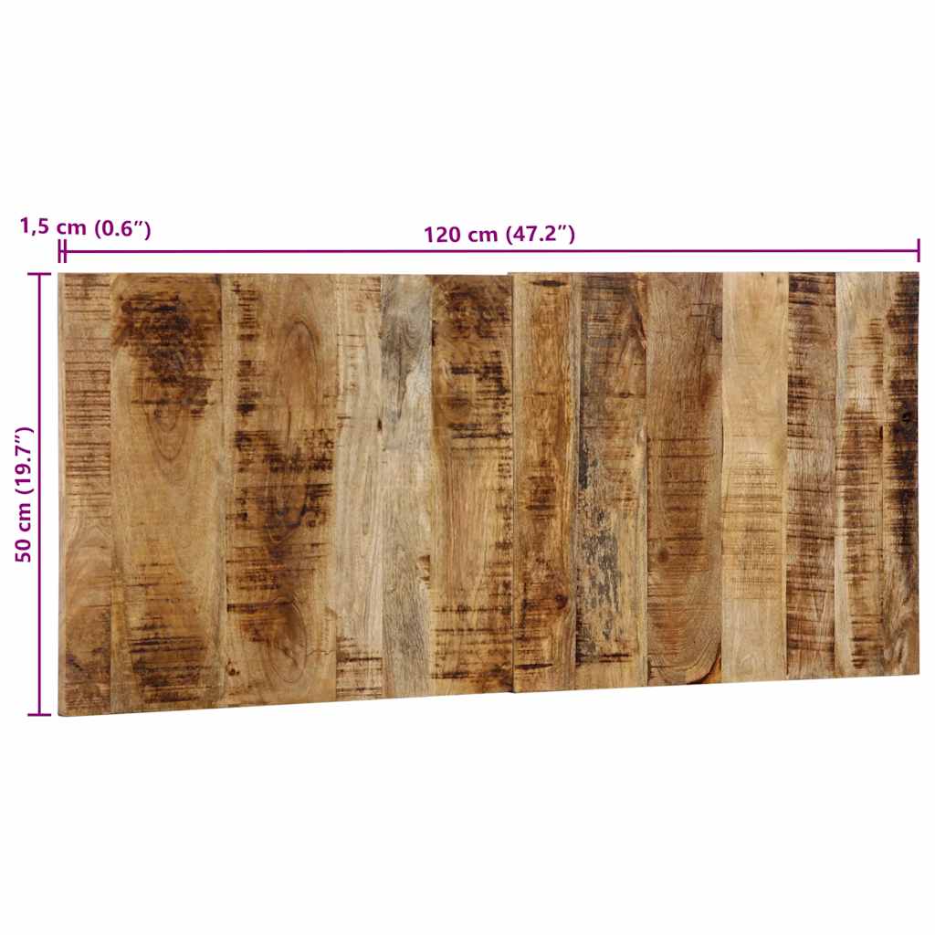 Hodegavl 120 cm grovt heltre mangotre