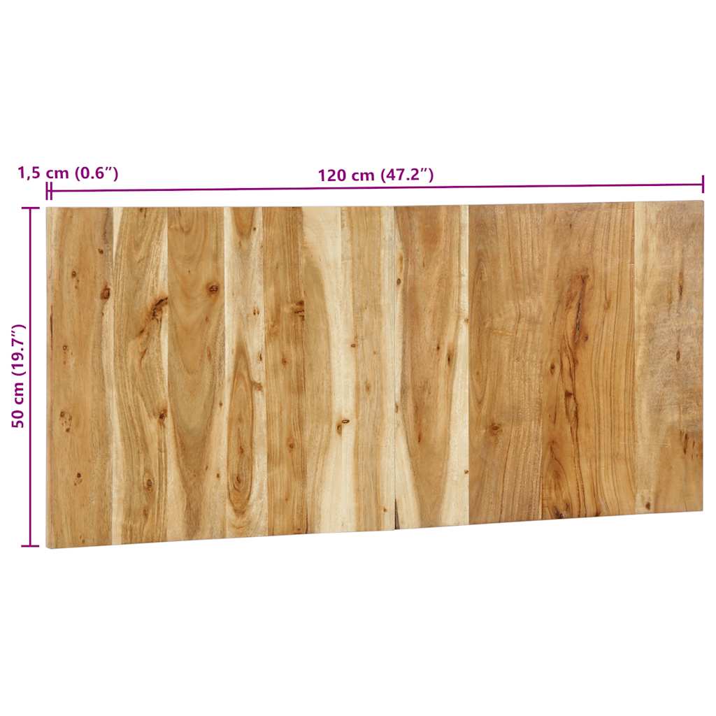 Hodegavl 120 cm heltre akasie