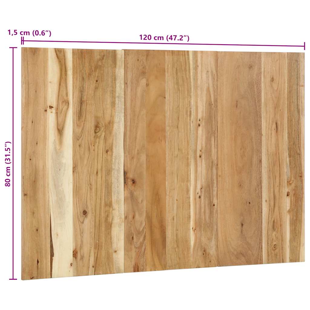 Hodegavl 120 cm heltre akasie