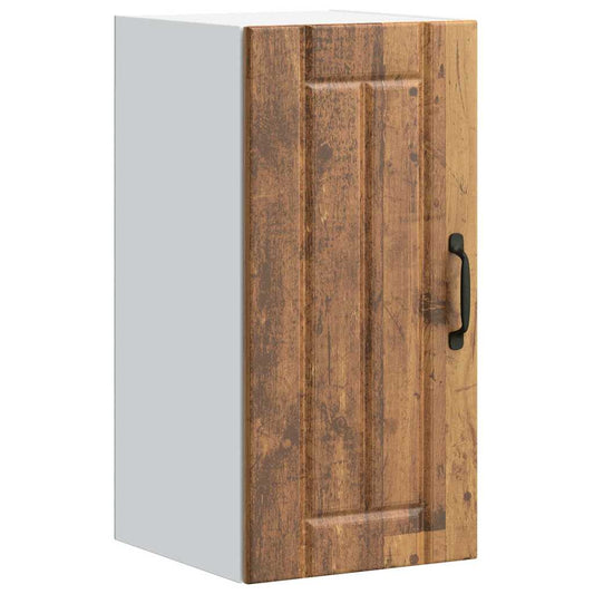 Kitchen wall cabinet Lucca old wood engineered wood
