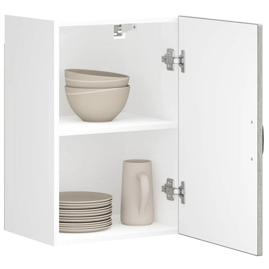Kitchen wall cabinet Lucca gray sonoma engineered wood