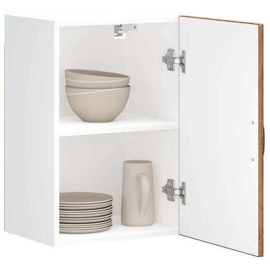Kitchen wall cabinet Lucca old wood engineered wood