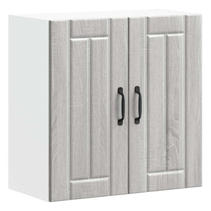 Kitchen wall cabinet Lucca gray sonoma engineered wood