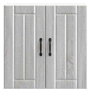 Kitchen wall cabinet Lucca gray sonoma engineered wood
