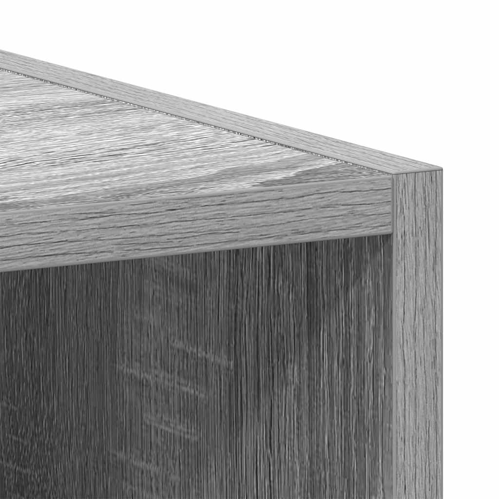 Vegghengt skap "Riga" grå sonoma 30x29,5x60 cm konstruert tre