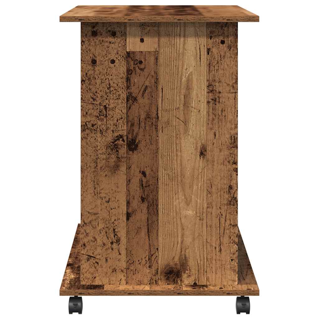 Databord gammelt tre 80x50x75 cm konstruert tre