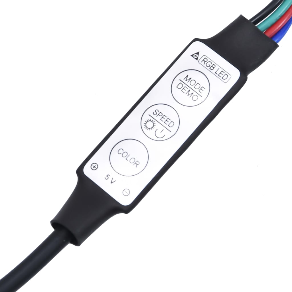 Sengegavl med LED gammelt tre 120x18,5x103,5 cm konstruert tre