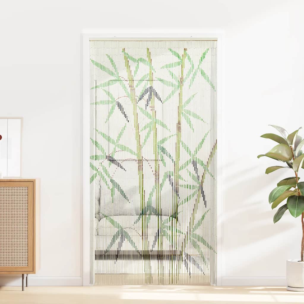 Insektdør gardin bambusmønster 100x200 cm bambus