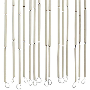 Insektdør gardin bambusmønster 100x200 cm bambus
