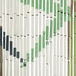 Insektdør gardin bambusmønster 100x200 cm bambus