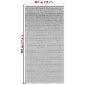 Insektdør gardin bambusmønster 100x200 cm bambus