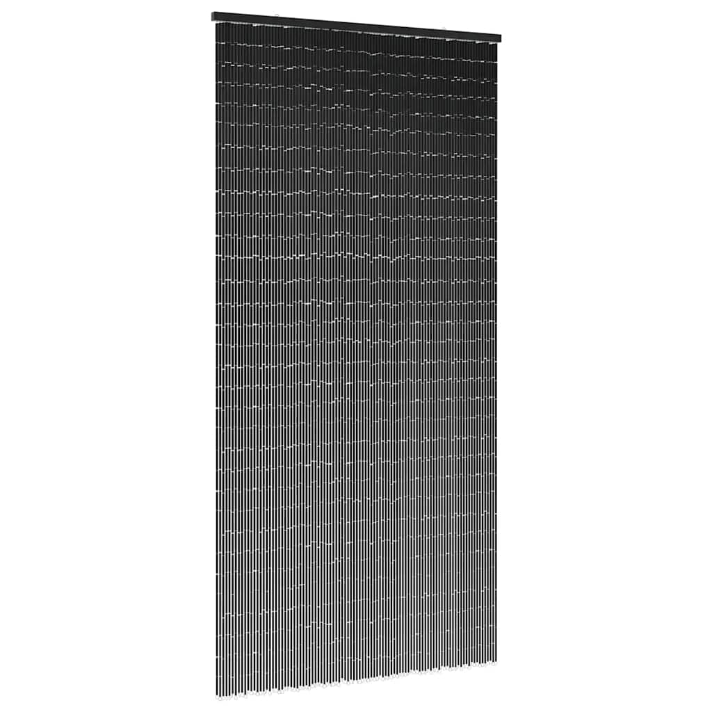 Insect door curtain dark gray 100x200 cm bamboo