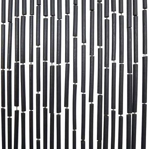 Insect door curtain dark gray 100x200 cm bamboo