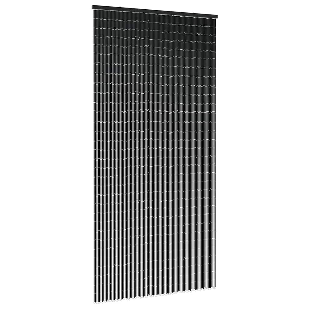 Insect door curtain dark gray 100x220 cm bamboo