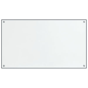 Kjøkkenplater 2 stk gjennomsiktig 70x40 cm herdet glass