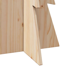 Juletre av tre til pynt 112 cm heltre furu