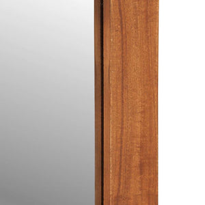 Veggspeil med skuffer 60x33x90 cm heltre akasie