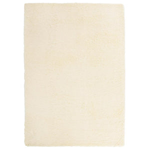 Flossteppe med lang luv NAVARRA krem 240x340 cm polyester