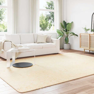 Flossteppe med lang luv NAVARRA krem 240x340 cm polyester