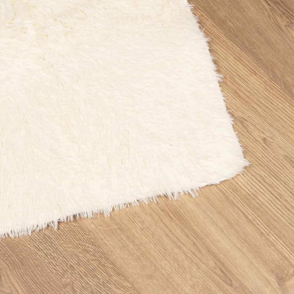 Flossteppe med lang luv NAVARRA krem 240x340 cm polyester